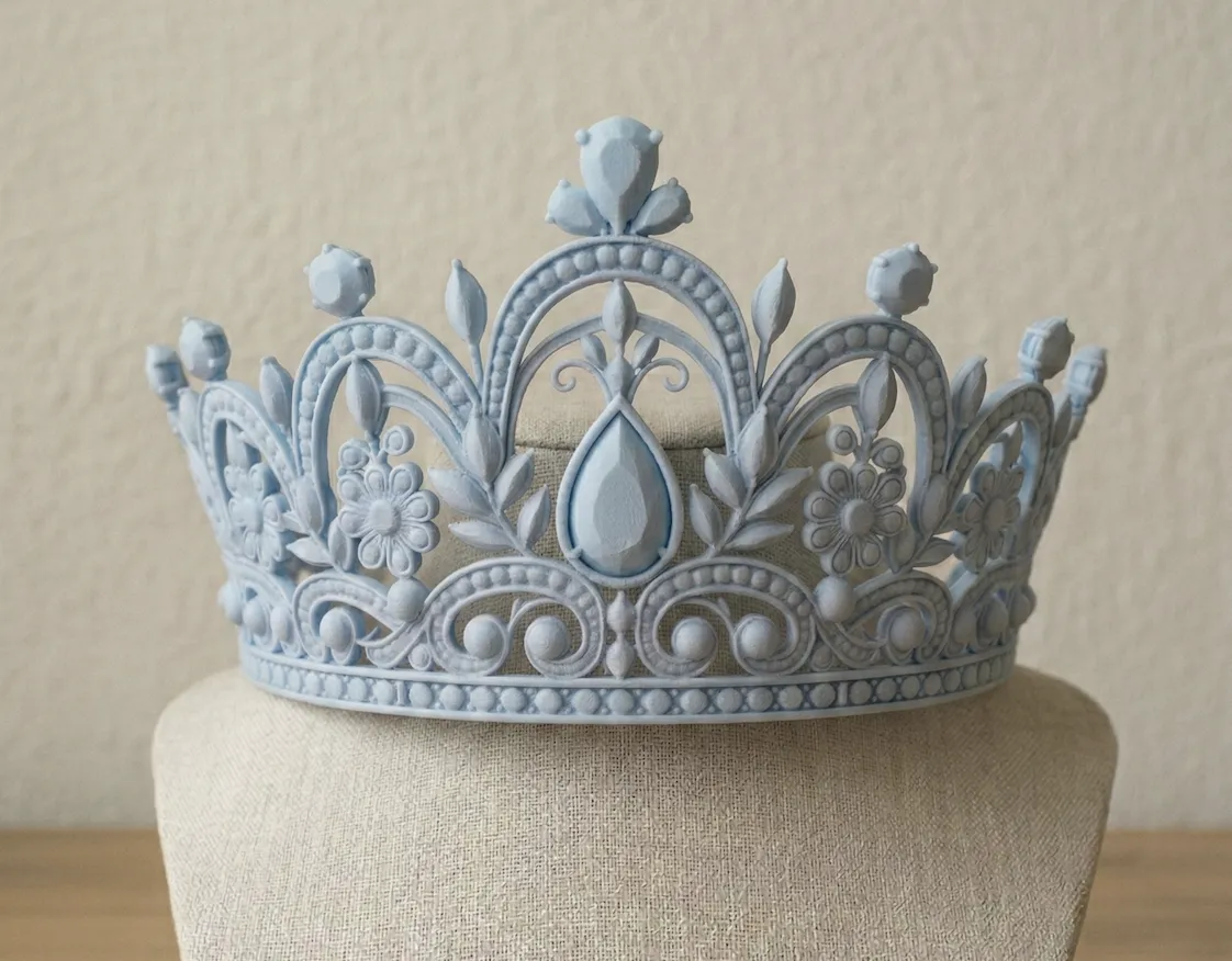Elegant Royal Tiara / Princess Crown view 4