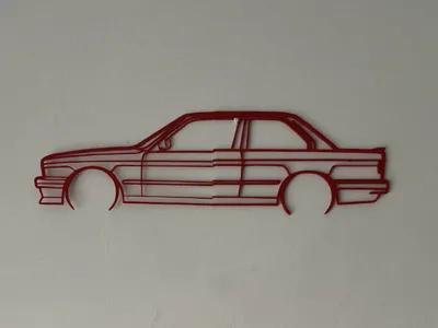 BMW E30 Wall art