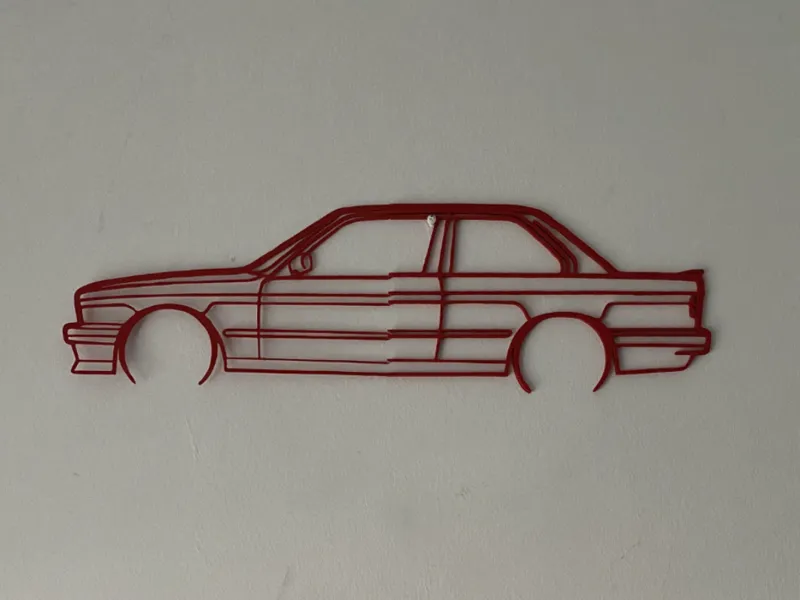 BMW E30 Wall art