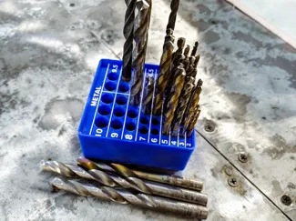 Drills compact organizer 2x2 gridfinity box