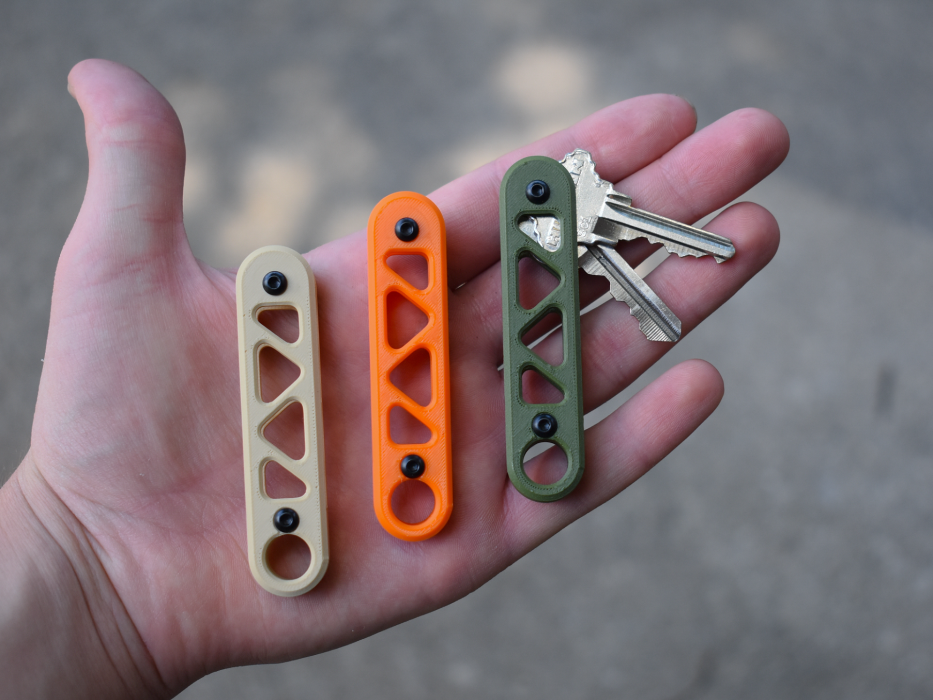 Key organizer Lite - skeletonized frame 20 min - 1