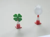 路障筒风车