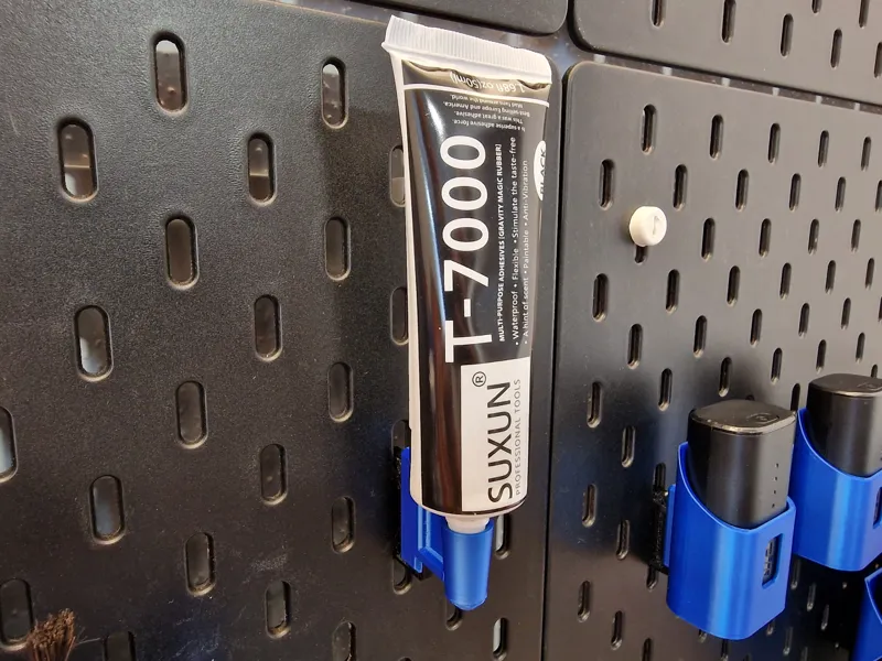 T-7000 Silicone Tube Mount - IKEA Skadis