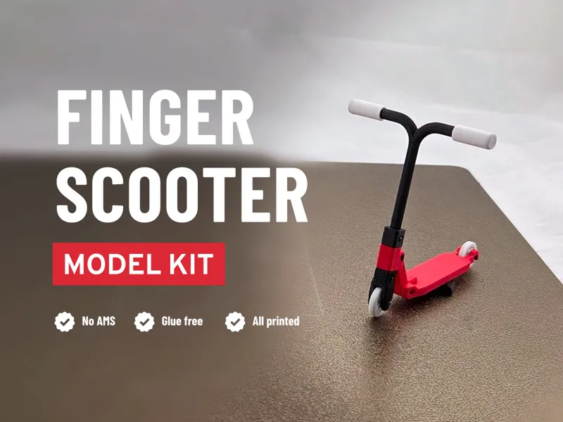 Finger Scooter - Model kit