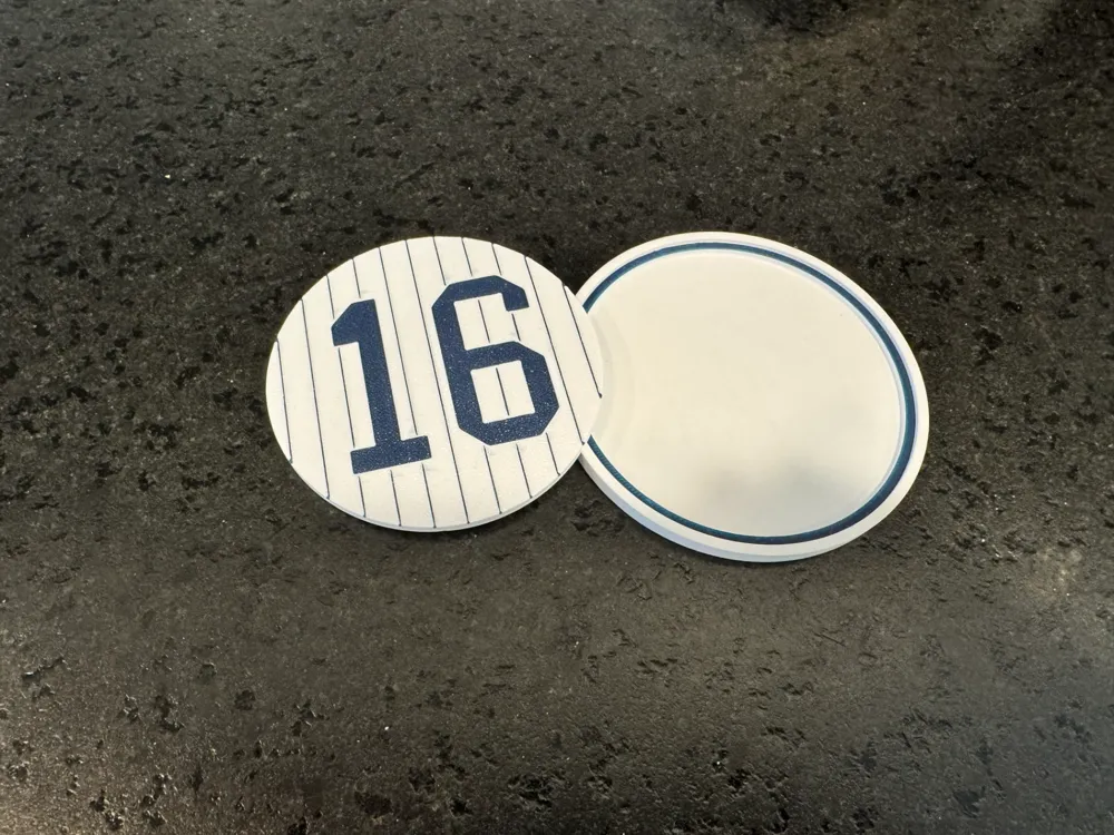 Yankees Monument Park Coaster Set by RobotGeek MakerWorld: Download ...