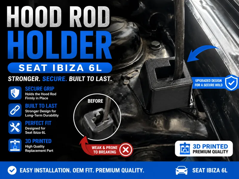 Hood Rod Holder Seat Ibiza 6L