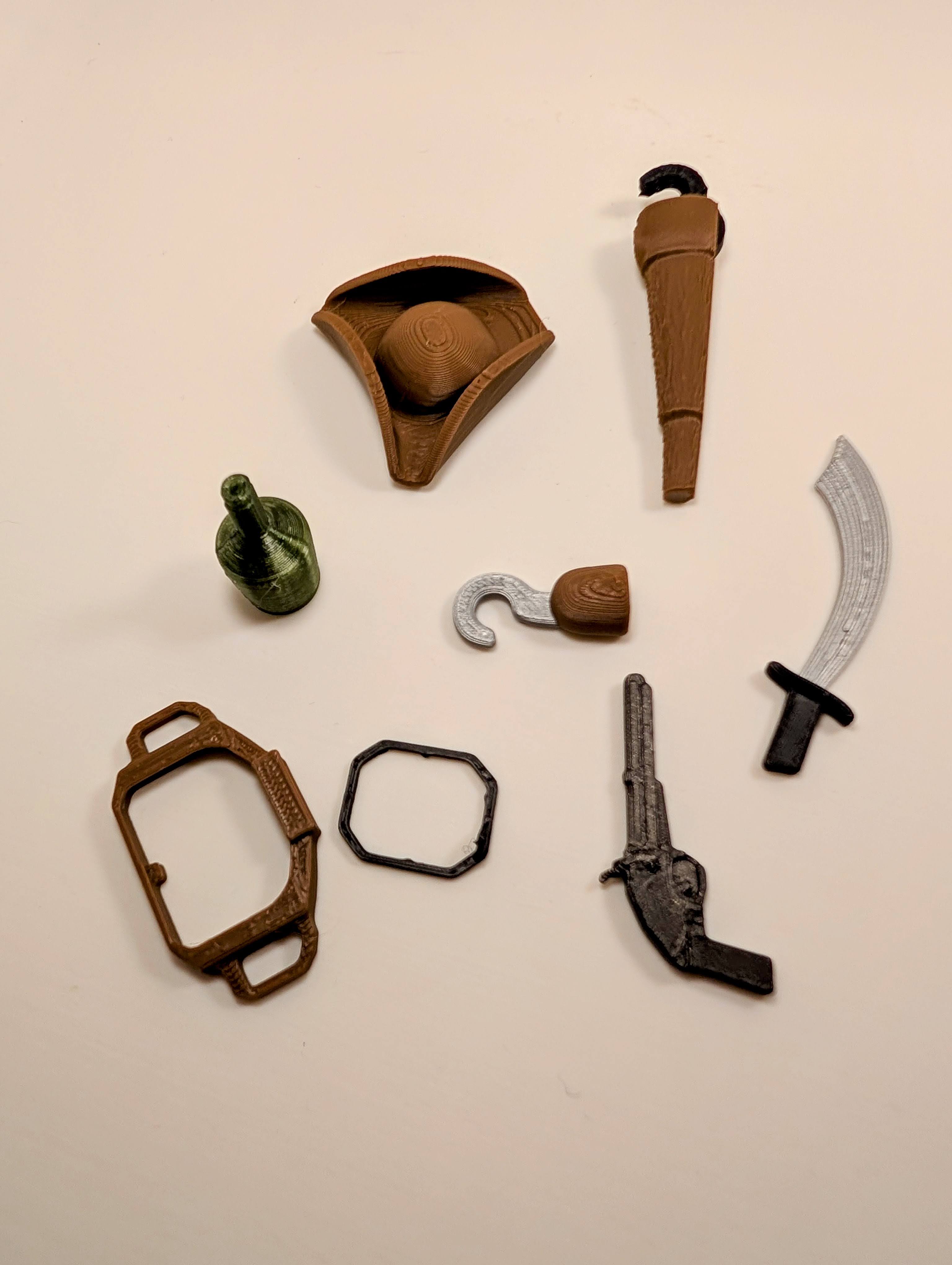 Miniatura 3 do modelo 3D Dummy13 Pirate Pack