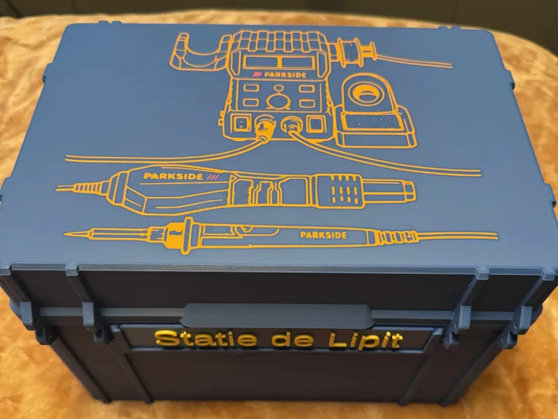 Parkside Soldering Station Rugged Storage Box