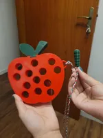Jouet de laçage pomme et chenille pour enfants — photo 5