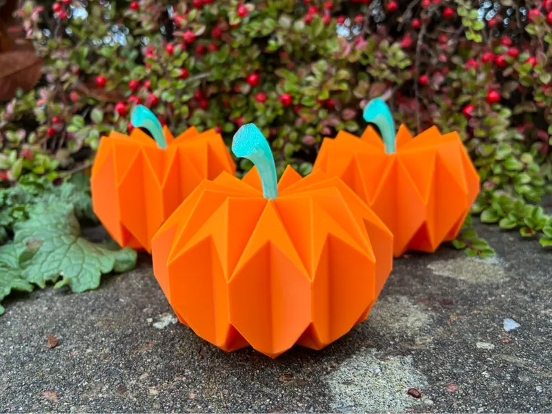 Origami Pumpkin