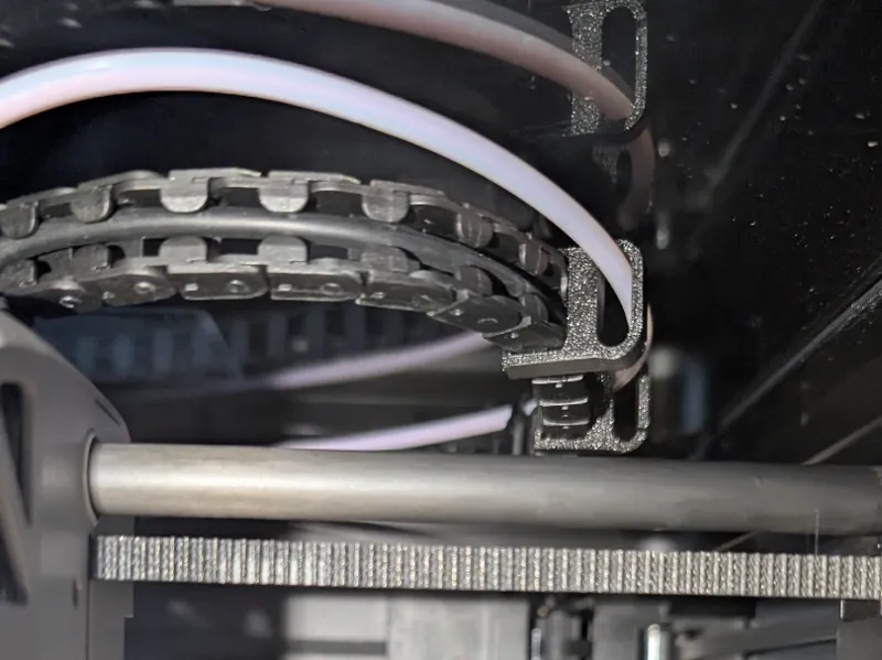 low profile clip für extruderschlauch
