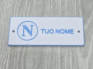 TARGA PORTA D'INGRESSO NAPOLI