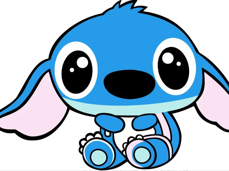 Stitch keychain