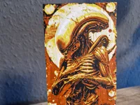 Alien 10x20cm