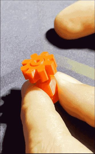 Gear Fidget Toy – Print in Place, No Supports