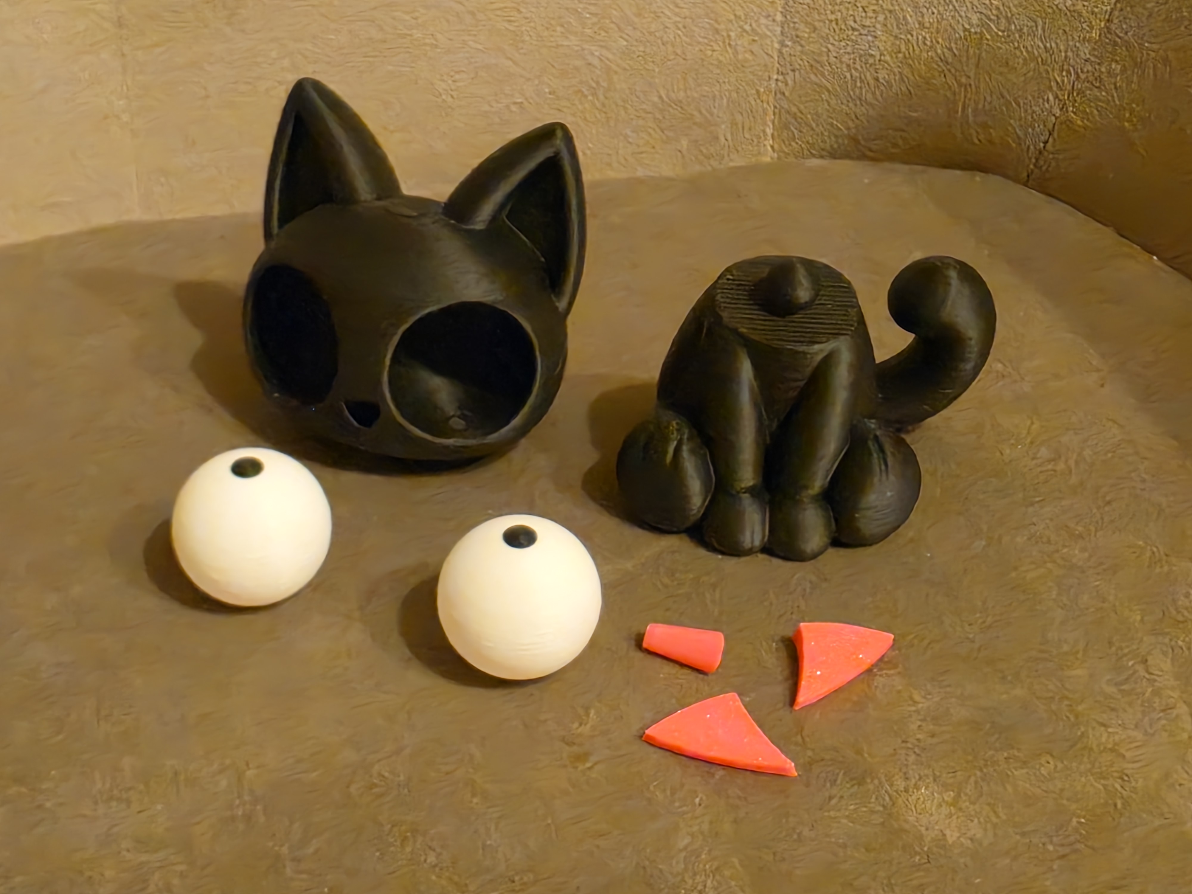 Goofy series – BLACK CAT Movable Eyes NO AMS - 1