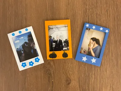 Polaroid Frame Magnet - No AMS Multicolor!