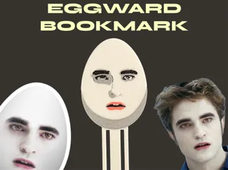 Eggward Bookmark