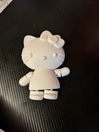 Porte-clés et figurine articulés Hello Kitty — photo 6