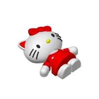 Porte-clés et figurine articulés Hello Kitty — photo 4