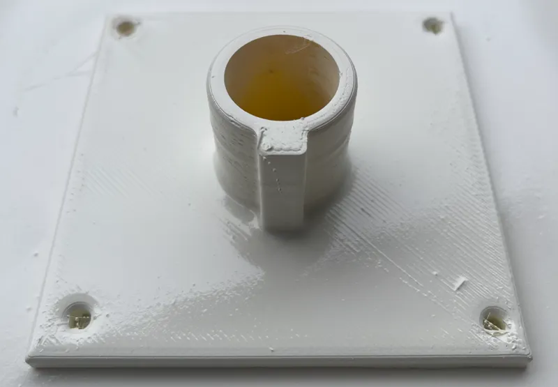 Piastra per tubi da 22.7 mm