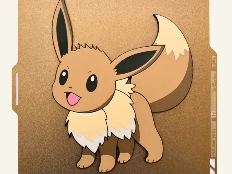 Evee 3D Printed Pokemon