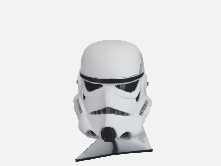 stormtrooper helmet display