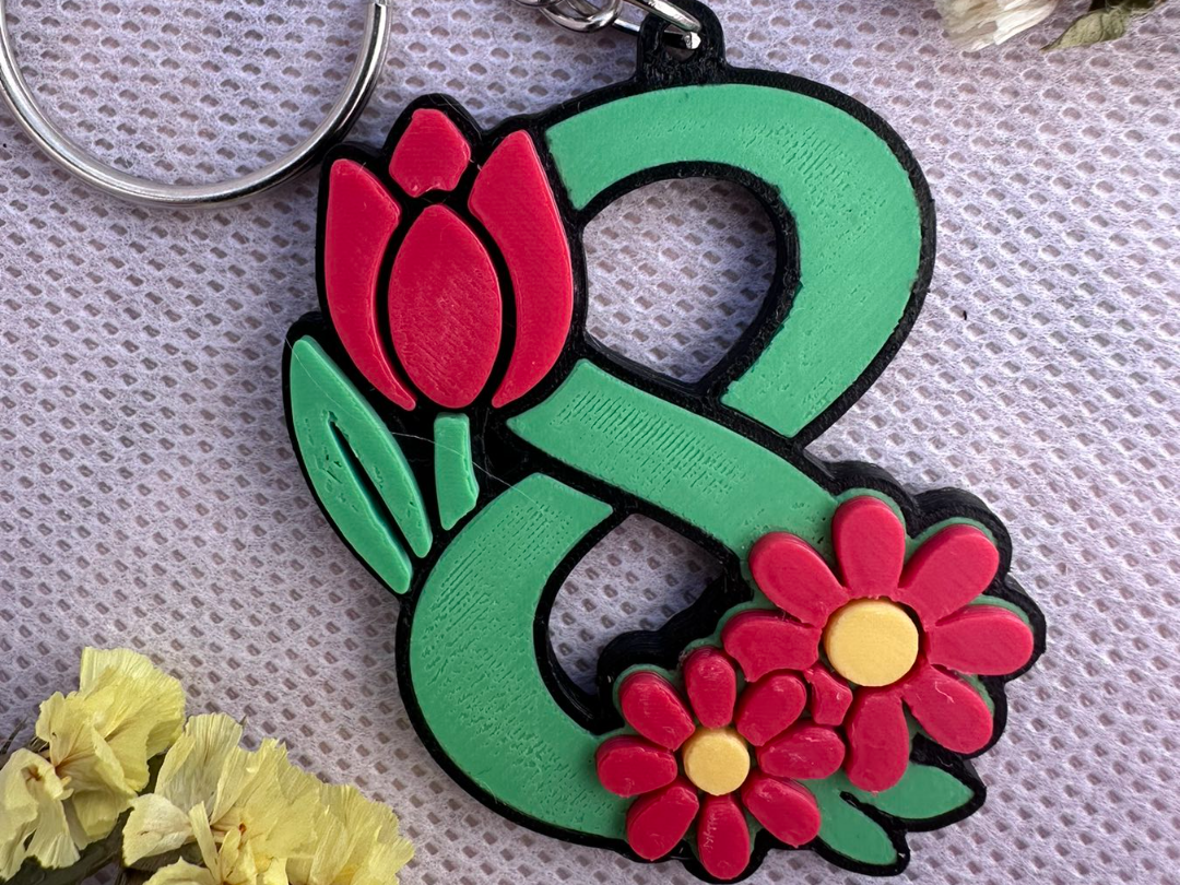 8 March Keychain