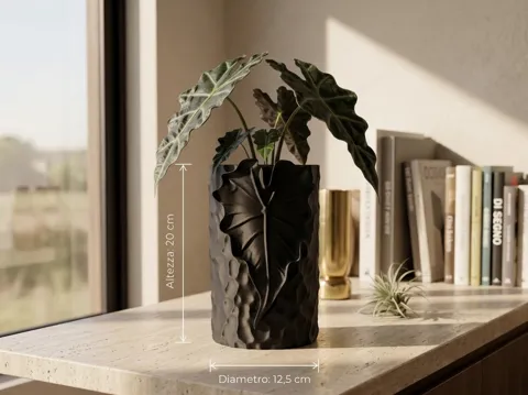Modelo para impresión 3D: Vaso Semi idroponico identificativo Alochesia — referencia de MakerWorld