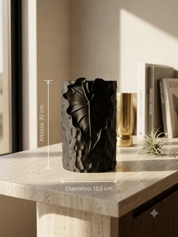 Modelo para impresión 3D: Vaso Semi idroponico identificativo Alochesia — vista de referencia 3