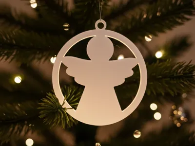Angel Pendant, Christmas Tree Pendant