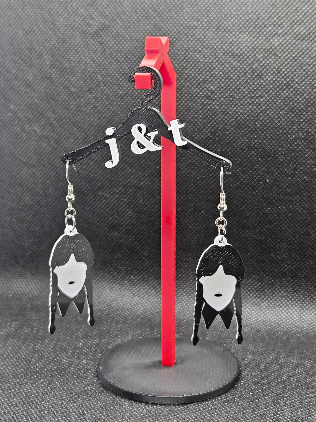Wednesday Addams - earrings view 2