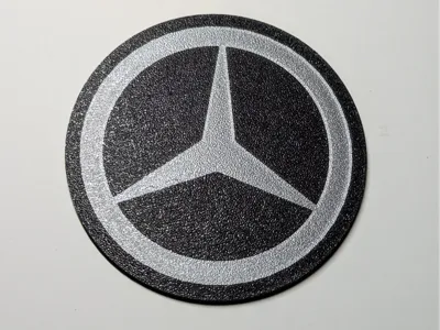 Mercedes drinks coaster