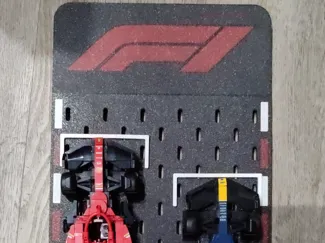 F1 Speed Champions Border Ikea SKÅDIS WALL