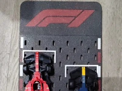 F1 Speed Champions Border Ikea SKÅDIS WALL