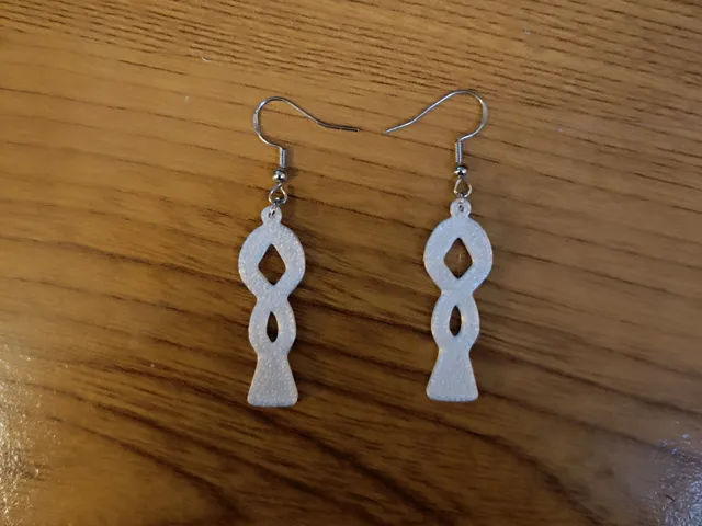 Boucles d'oreille design 1