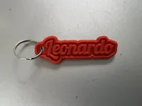 Porte-clés prénom Leonardo — photo 2
