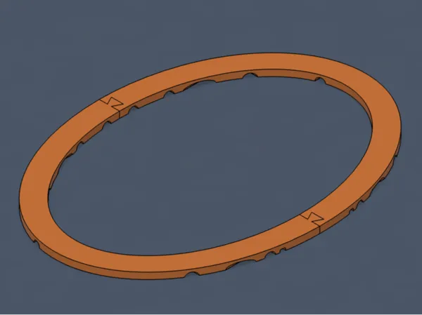 Entretoise haut-parleur 6x9 pour Apache 3800 — 2 pièces