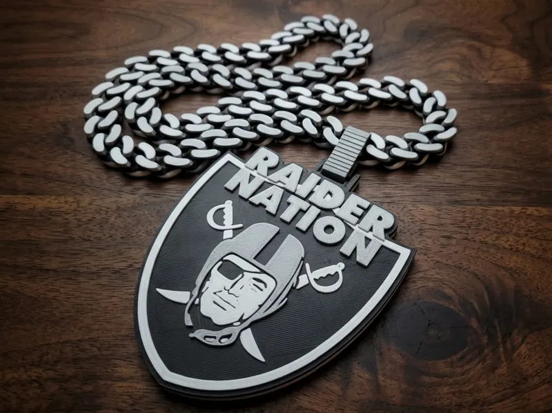 Las Vegas Raiders Raider Nation Hype Chain