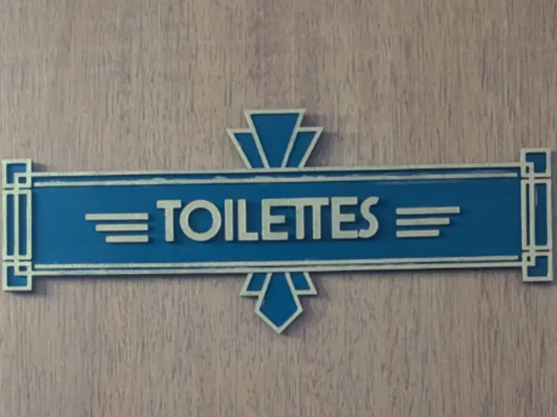 Art Deco sign