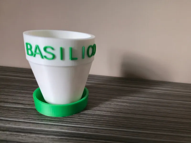 Vaso parametrico con nome pianta 