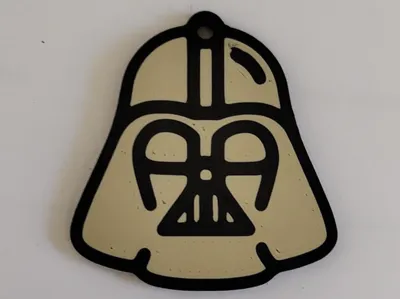 Darth Vader keychain with NFC