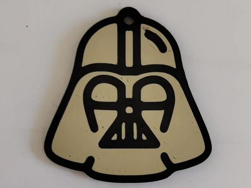 Darth Vader keychain with NFC