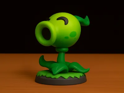 Peashooter Plants vs Zombies 