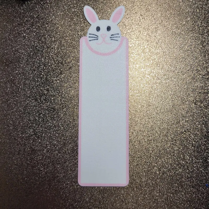 Easter Bunny Multi Colour Bookmark