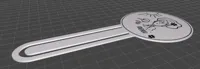 Only 1 mm thick- 0.2mm layer, 2 walls, 15% infill