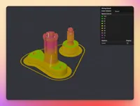 Steering Shaft-Safer Print with brim and slow speeds