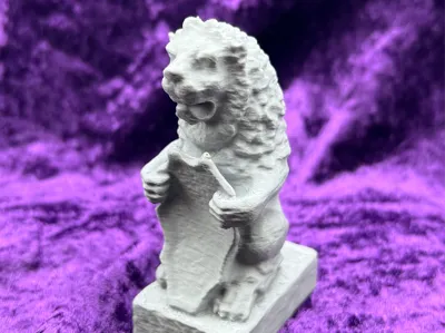 Lion Statue from Hearst Castle