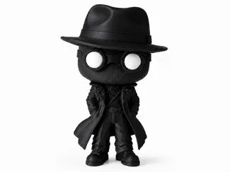 Spider-Noir Custom Funko Pop figure
