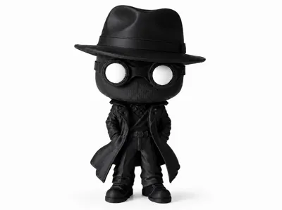 Spider-Noir Custom Funko Pop figure